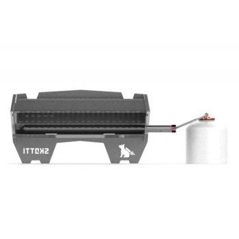 Skotti-Grill Model 2 mit Fett-Auffangschale